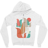FLOCK OF BIRDS Zipper Hoodie