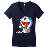 Doraemon Women's V-Neck T-Shirt