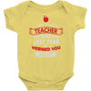 funny teacher Baby Onesie