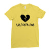 xxxtentacion black logo Ladies Fitted T-Shirt