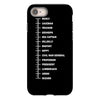 beard length chart funny professor grandpa mustache humor iPhone 8