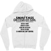 Smartass December Girl Zipper Hoodie