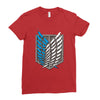 survey corps Ladies Fitted T-Shirt
