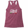 retro italo disco Racerback Tank