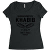 khabib the eagle Women's Triblend Scoop T-shirt