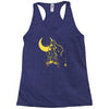 the moon Racerback Tank