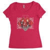 black lodge dance hall Women's Triblend Scoop T-shirt