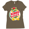 king koopa Ladies Fitted T-Shirt