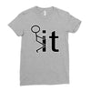 fk it funny college party Ladies Fitted T-Shirt