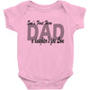 sons first hero Baby Bodysuit