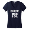 personalised Women's V-Neck T-Shirt