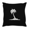 palm tree Throw Pillow