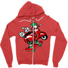 funny Zipper Hoodie
