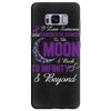 i love someone with pancreatic cancer to the moon &amp; back to infinity Samsung Galaxy S8 Plus Case