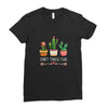 Cactus Ladies Fitted T-Shirt
