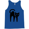 cat black Tank Top