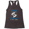 Pops is my Name Fishing Is My Game Racerback Tank