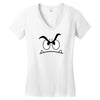 mad face Women's V-Neck T-Shirt