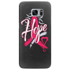 breast cancer awareness hope ribbon heart Samsung Galaxy S7 Edge