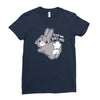 soft ass Ladies Fitted T-Shirt
