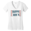 happy july 4th Women's V-Neck T-Shirt
