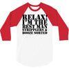 relax! i'm the best man 3/4 Sleeve Shirt