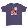 usa boxer flag Youth Tee