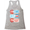 Women's March Stand Unite Fight Racerback Tank