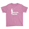 aster baiter mens rude fishing Youth Tee