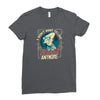 on this plane Ladies Fitted T-Shirt