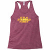 kylo stabbed first Racerback Tank