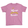 kings are born in november Youth Tee