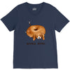 beagle bagel V-Neck Tee