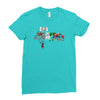 and that how i saved the world Ladies Fitted T-Shirt