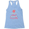 feed me a donut Racerback Tank