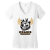 khabib nurmagomedov bear Women's V-Neck T-Shirt