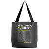September Girl Facts Libra Tote Bags