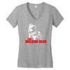 the walking dead tv show daryl dixon with bandana zombies Women's V-Neck T-Shirt