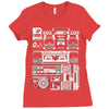radios Ladies Fitted T-Shirt