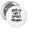 bbq spirit animal Pin-back button