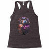 Colorful Skull Racerback Tank