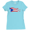 puerto rico Ladies Fitted T-Shirt