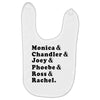 Friends Tv Show Baby Bibs