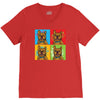 pop art V-Neck Tee