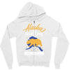 alaska is calling and i must go Zipper Hoodie