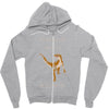 velociraptor Zipper Hoodie