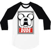 dude 3/4 Sleeve Shirt