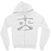 flux capacitor Zipper Hoodie