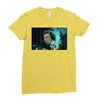 elon musk smoke Ladies Fitted T-Shirt
