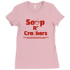 soup r' crackers Ladies Fitted T-Shirt